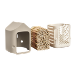 cosy insect hotel 18cm beige seta